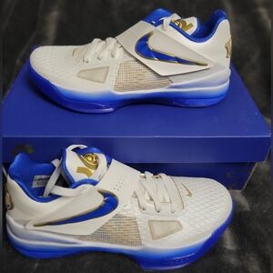 Nike Zoom KD IV Summit White Hyper Royal Size 8 Men / 9.5 Women BNIB
